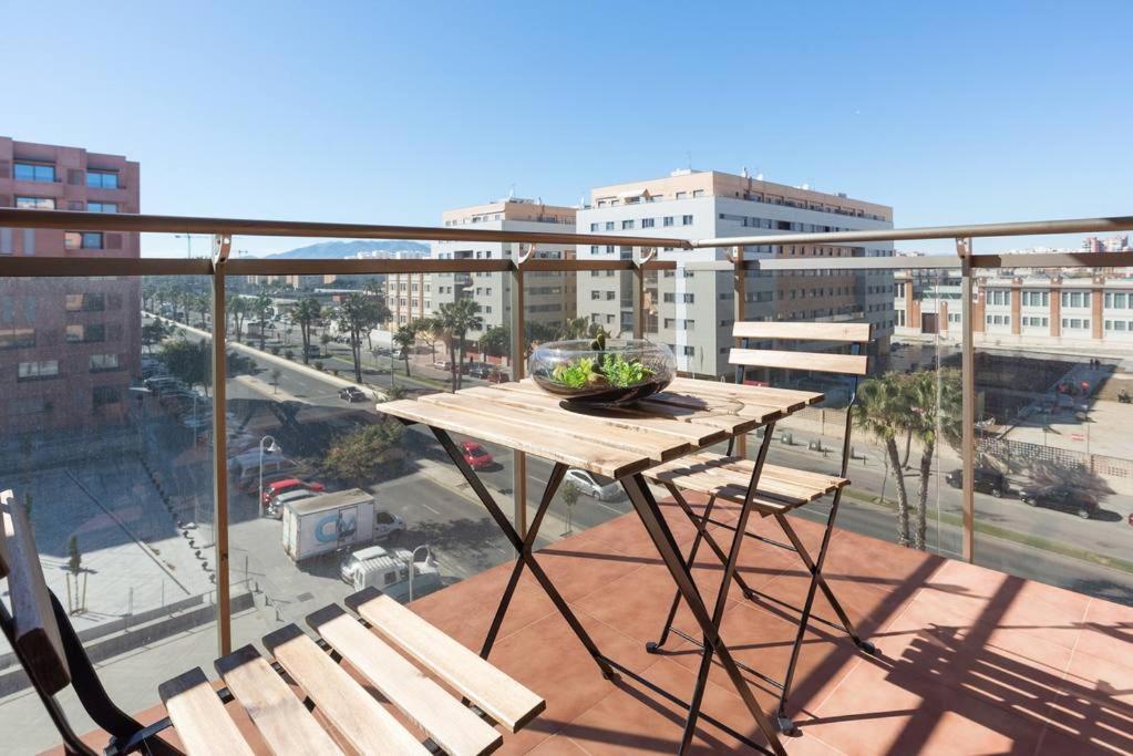 Apartamento Top Vistas Al Mar Appartement Málaga Buitenkant foto
