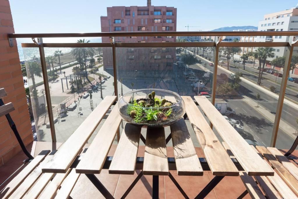 Apartamento Top Vistas Al Mar Appartement Málaga Buitenkant foto